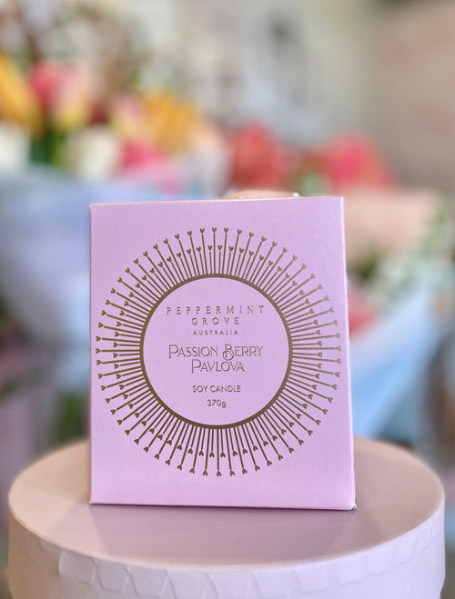 Passion Berry Pavlova Soy Candle