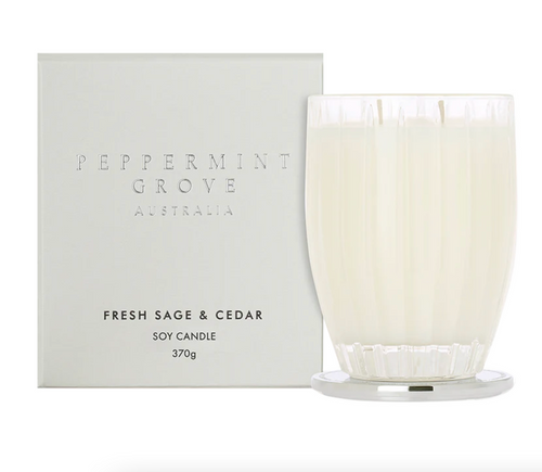Fresh Sage & Cedar Candle